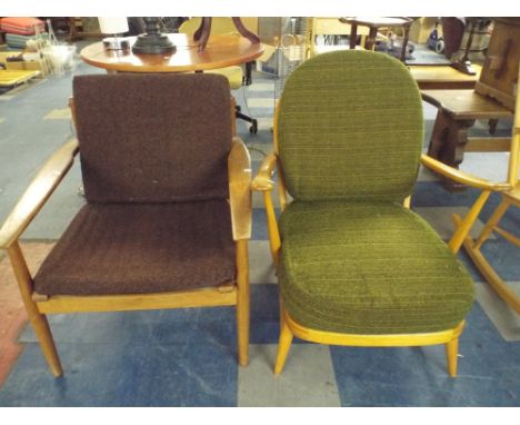 A Vintage Arm Chair. 