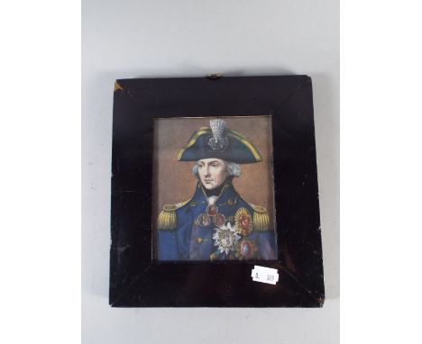 A Framed Miniature Print, Wellington.  