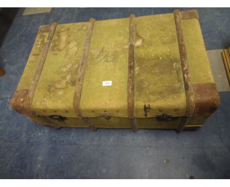 A Vintage Travelling Trunk. 