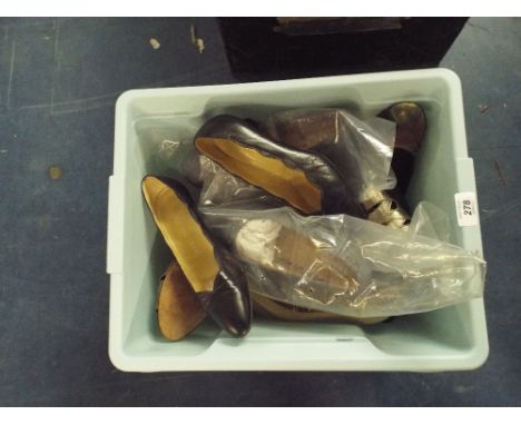 A Box of Vintage Shoes.