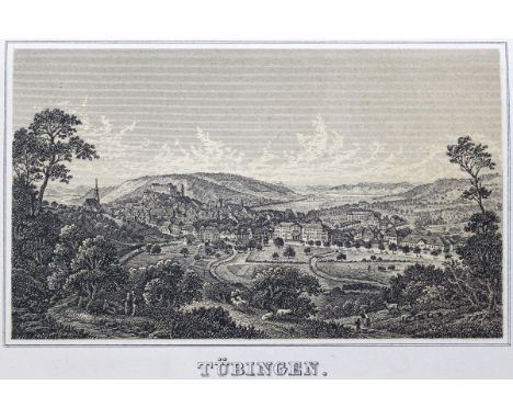 Buch der Welt, Das.: Jg. 1848. Stgt., Hoffmann 1848. 4°. Mit lithogr. Titel u. 46 (von 48) meist kolor. Taf. in versch. Techn