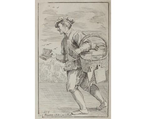Guillian, Simon II: (1618 Paris - 1658). Tauolette e libri per li putti. Radierung. 17. Jhdt. S. II Guillan nach Annibale Car