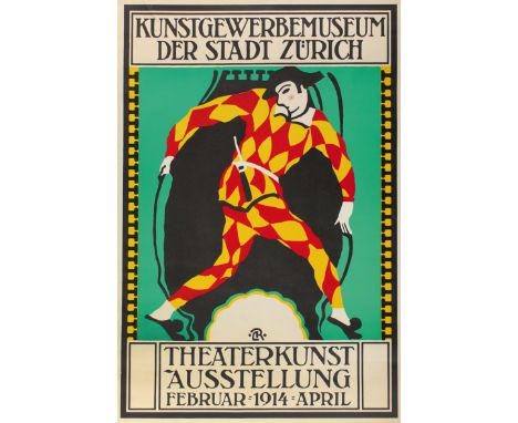 Roesch, Carl: (1884 Gailingen am Hochrhein - Diessenhofen 1979). Kunstgewerbemuseum der Stadt Zürich. Theaterkunst Ausstellun