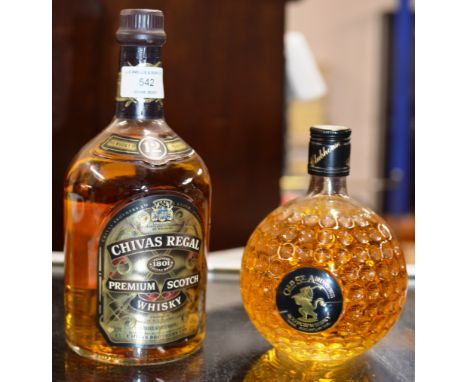 CHIVAS REGAL 12 YEAR OLD PREMIUM SCOTCH WHISKY - 1 LITRE, 40% VOL &amp; OLD ST ANDREWS SCOTCH WHISKY - 700ML, 40% VOL    