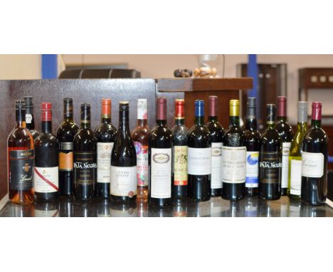 19 BOTTLES OF ASSORTED VINTAGE WINE    