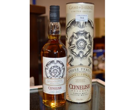 CLYNELISH RESERVE GAME OF THRONES HOUSE TYRELL, GROWING STRONG SINGLE MALT SCOTCH WHISKY, WITH PRESENTATION BOX - 700ML, 51.2