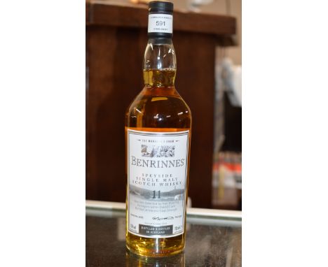 BENRINNES THE MANAGER'S DRAM 11 YEAR OLD SPEYSIDE SINGLE MALT SCOTCH WHISKY - 700ML, 53% VOL    