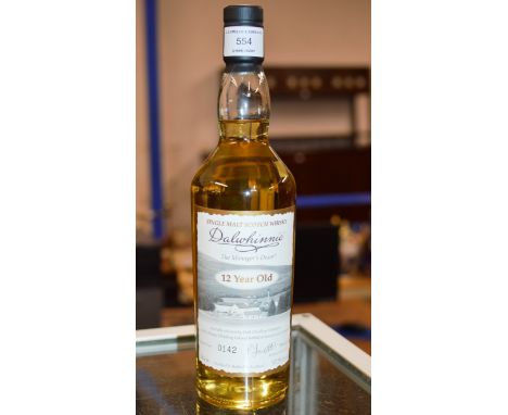 DALWHINNIE THE MANAGER'S DRAM 12 YEAR OLD SINGLE MALT SCOTCH WHISKY - 70CL, 57.5% VOL    
