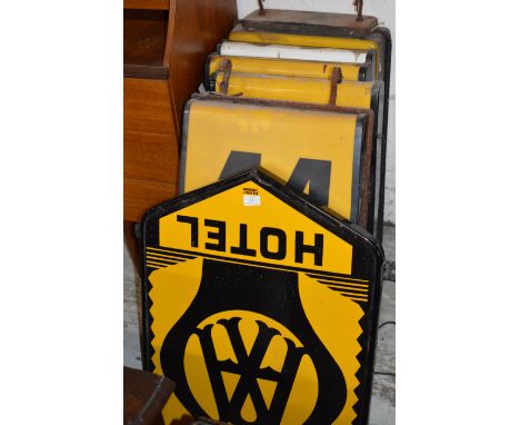 METAL &amp; ENAMEL AA SIGN &amp; VARIOUS OTHER AA SIGNS    