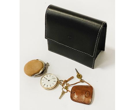 18CT LADIES FOB WATCH PATEK &amp; CO - 28 MM FACE APPROX