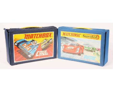Matchbox Superfast 2 x 24-Car Carry Cases Containing Early to mid 1970's Issue Models - (1) 1970 Copyright Case; (2) 1971 Cop