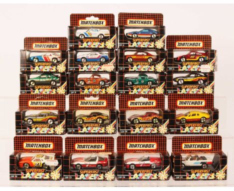 Matchbox Superfast Group of 18 x Lasers (Laser Wheels) - to include a complete run from LW-1 Mercury Park Lane State Police C