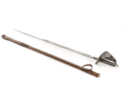 A George V WWI officers Royal Engineers sword, by Wilkinson Sword, No.48162 and named to Lieutenant John Newman Ellis, award 