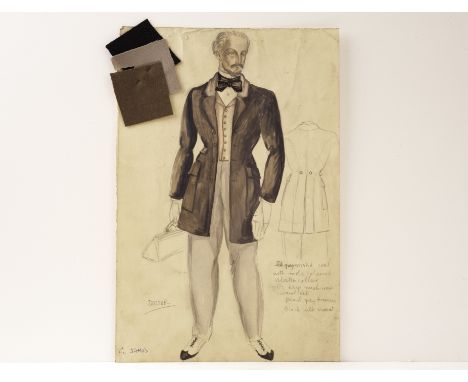 William Chappell (1907-1994) a mixed group of various theatre production sketches, costume designs and backdrops, most appear