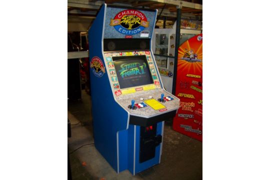 Street Fighter Ii Champ Dedicated Big Blue Capcom Item Is In Used