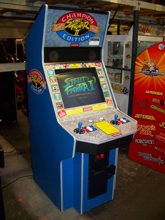 Street Fighter Ii Champ Dedicated Big Blue Capcom Item Is In Used