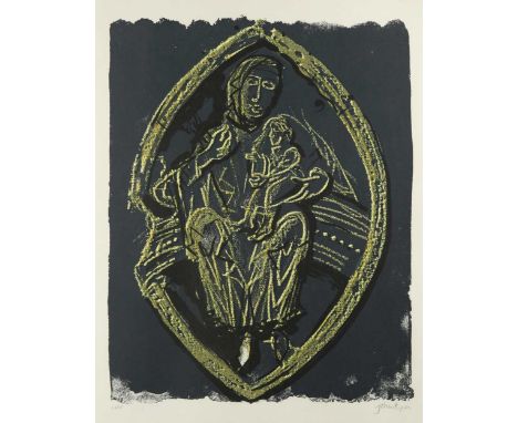 § John Piper OM, CH (British 1903-1992) Madonna and Childsigned 'John Piper' (lower right); numbered 68/95lithograph74.5 x 55