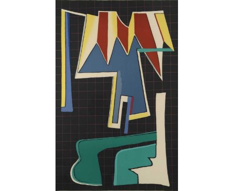 § Alberto Magnelli (Italian 1888-1971) Untitled Abstractsigned 'Magnelli' (lower right); inscribed 'E/a' (lower left)lithogra