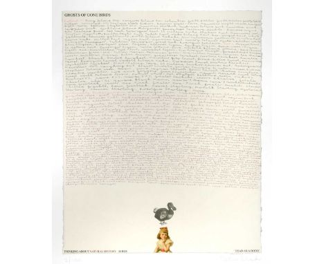 § Peter Blake CBE, RDI, RA (British 1932-) Dead as a Dodo, from Ghosts of Gone Birdssigned 'Peter Blake' (lower right); numbe