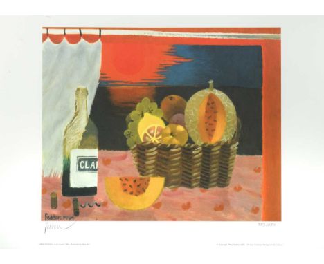 § Mary Fedden OBE, RA, RWA (British 1915-2012) Red Sunset, 1994signed 'Fedden' (lower left); numbered 353/500offset lithograp