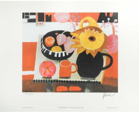 § Mary Fedden OBE, RA, RWA (British 1915-2012) The Orange Mug, 1996signed 'Fedden' (lower right); numbered 501/550 (lower lef