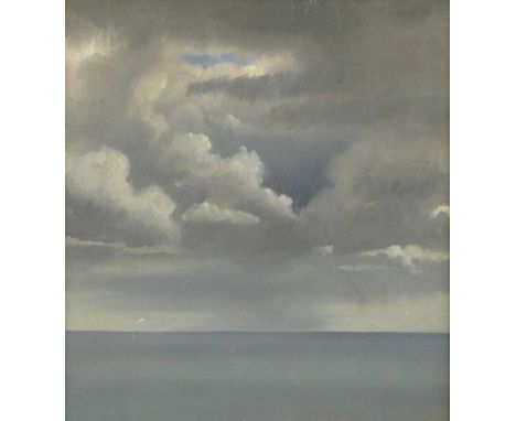§ Sir Walter Thomas Monnington PRA (British 1902-1976) Clouds on Horizonoil on board23.5 x 21 cmExhibited:Kent, Nicholas Bowl