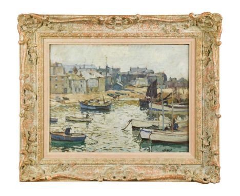 § John Anthony Park (British 1880-1962) Downalong, St Ives signed 'JAPark' (lower right)oil on board35 x 45cmProvenance:With 
