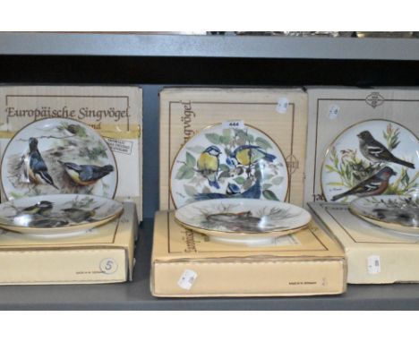 A selection of ceramic display plates by Tirschenreuth WWF