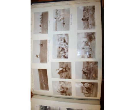 AN ALBUM OF PHOTOGRAPHS mainly relating to European, Middle Eastern travel including large images of River Jordan, Dead Sea w