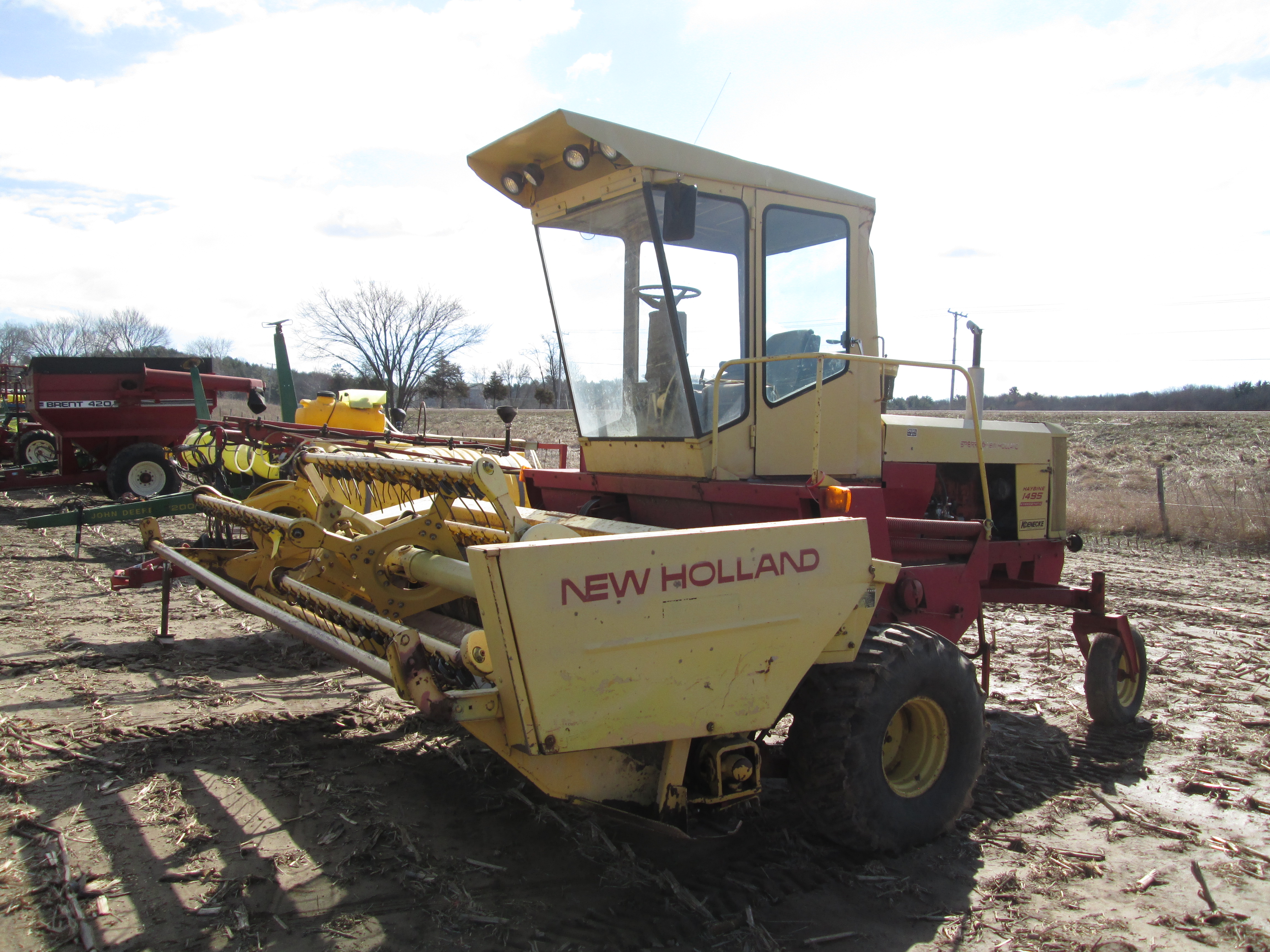 New Holland 1495 self propelled haybine