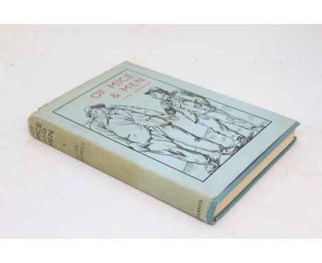 John Steinbeck, Of Mice &amp; Men, with decorations by Michael Rothenstein, William Heinemann Ltd, first published 1937, with