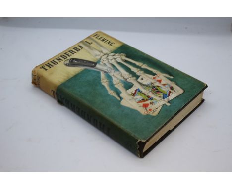 Ian Fleming, Thunderball, signed by the author, first published 1961, Jonathan Cape Thirty Bedford Square London, copyright 1