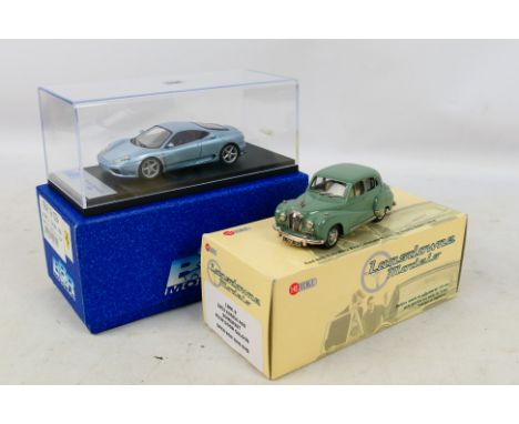 Lansdowne - BBR Models - A pair of boxed 1/43 scale diecast vehicles to include a #LDM. 9 1953 Austin A90 Somerset Four Door 