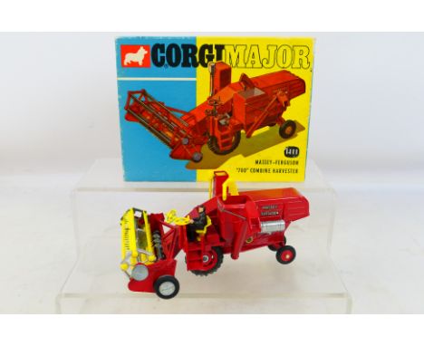 Corgi - A boxed #1111 Massey-Ferguson "780" Combine Harvester. Item appear to be in mostly very good condition including figu