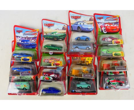 Mattel - Disney - 15 factory sealed blister packed vehicles from Disney Pixar's 'Cars' to include Finn McMissile, Sally, Petr