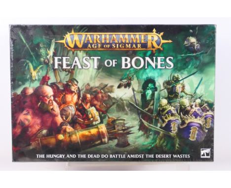 Warhammer - Games Workshop - A boxed Warhammer Age of Sigmar 'Feast of Bones' set. The set is presumed to be in Mint conditio