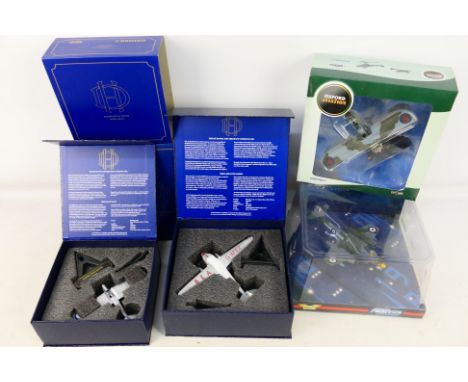 Oxford Aviation - Corgi Aviation Archive - Four boxed diecast 1:72 scale miliatary aircraft models. Lot consists of Corgi AA 