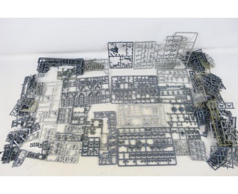 Warhammer - Citadel - Games Workshop - Over 100 unpainted plastic Warhammer sprues, which appear to have parts relating to Wa