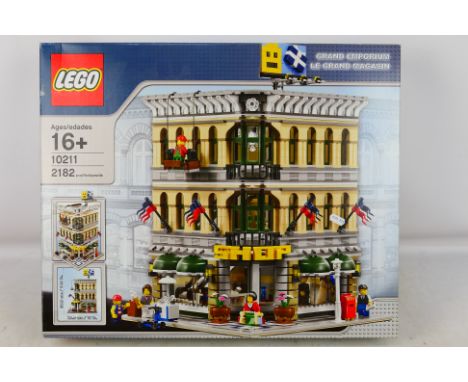Lego - A boxed 2010 Lego Creator Expert 'Modular Buildings Collection' #10211 Grand Emporium. The set has been resealed at so