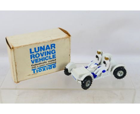 Dinky - Tioxide - A boxed promotional #355 Lunar Roving Vehicle in rare Tioxide white finish. This item is a rare promotional