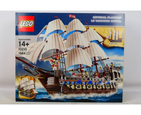 Lego - A boxed 2010 Lego 'Advanced Models' #10210 Imperial Flagship. The set has been resealed at some point - two seals appe