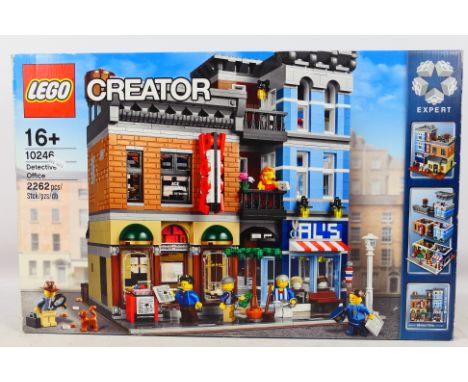 Lego - A boxed 2015 Lego Creator Expert 'Modular Buildings Collection' #10246 Detectives Office. The set has been resealed at