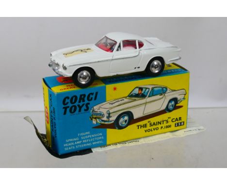 Corgi - A boxed #258 The Saint's Car Volvo P.1800. Item appear to be in very good condition with some signs of use. Housed in