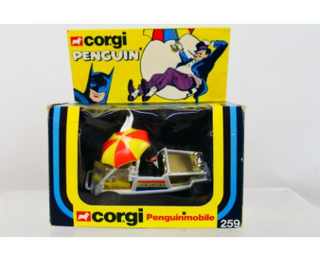 Corgi - A boxed #259 Penguinmobile. Item appear in excellent-near mint condition. Housed in a very good box; some minor stora