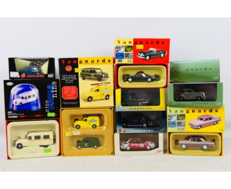 Vanguards - Brumm - Corgi - Minichamps - 8 boxed diecast vehicles in mostly 1/43 scale to include #PO 2002 Special Edition Po