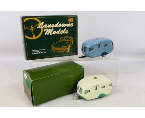 Lansdowne Models - A pair of boxed 1/43 scale Caravans to include #LDM17 Willerby Vouge Caravan and #LDM.17 1956 Willerby Vog