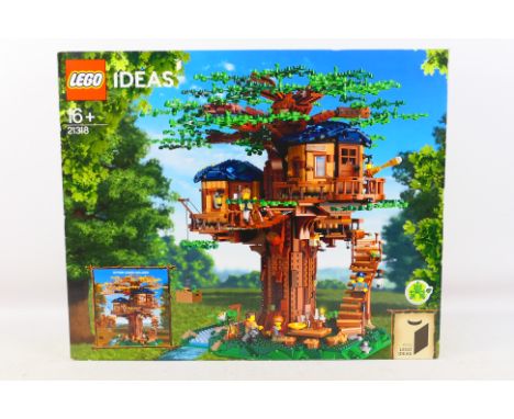 Lego - A boxed 2019 factory sealed Lego Ideas #21318 'Tree House'. The set is presumed to be in Mint condition being in a fac