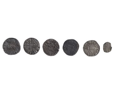 Plantaganet, Edward I (1272-1307) silver long cross penniesfirst Class 10cf Canterbury Long Cross Penny 1305-1306, EDWA R ANG