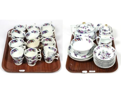 An early 19th Century Spode tea service, pattern 2963