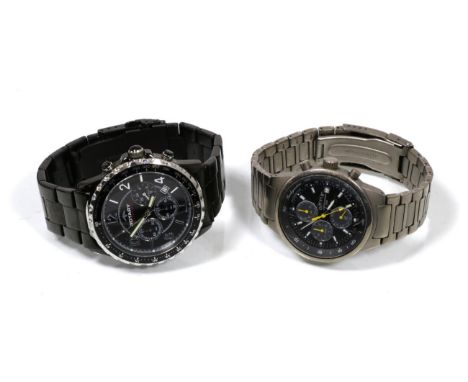 A gents Rotary wristwatch and an Oris wristwatch (2)